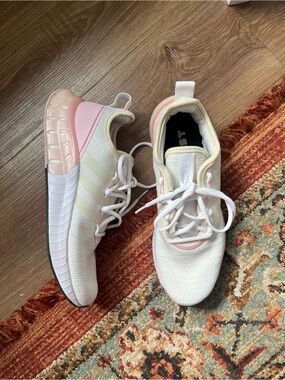 Adidas Kaptir 'White Clear Pink' Sz 8